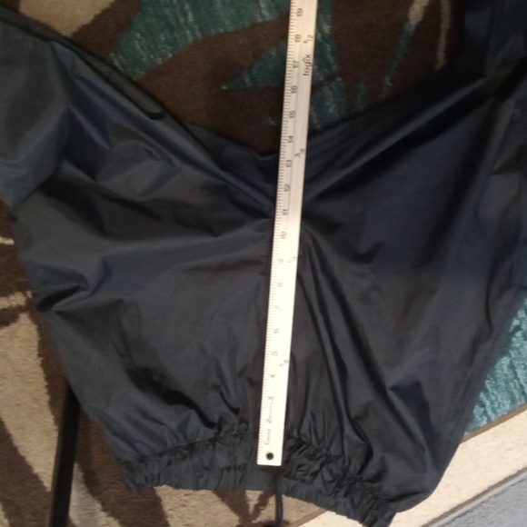 REI Womens Track Outdoor Gorpcore  Nylon Black Pants Elastic Waist Size 14P - Picture 11 of 11